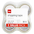 Office Depot® Brand Shipping Packing Tape, 1.89" x 70.8 Yd, Clear, Pack Of 8 Rolls