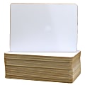 Flipside Products Non-Magnetic Dry-Erase Boards, 5" x 7", Class Pack Of 24 Boards 1 thumbnail image