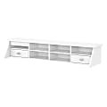 Bush Furniture Broadview Desktop Organizer, Pure White, Standard Delivery