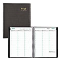 Brownline® EcoLogix® Weekly Planner, 11" x 8 1/2", 100% Recycled, FSC Certified, Black, January to December 2019