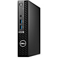 Dell OptiPlex 7000 7010 Desktop PC, Intel Core i5, 16GB Memory, 512GB Solid State Drive, Windows 11 Pro, Micro PC Form Factor, No Optical Drive, No Wireless LAN, Total Number of USB Ports: 6, Number of DisplayPort Outputs