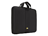 Case Logic® Hard Shell 13.3" Laptop Sleeve, Black