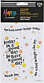Happy Planner Smiley Face Stickers, 9-1/8" x 4-3/4", Assorted Colors, Pack Of 106 Stickers 1 thumbnail image