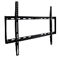 MegaMounts Fixed Wall Mount With Bubble Level For 32 - 70" Screens, 17"H x 27.25"W x 1"D, Black 1 thumbnail image