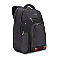 Solo Stealth Backpack With 15.6" Laptop Pocket, Black/Red