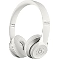 Beats by Dr. Dre Solo2 Wireless Headphones - Stereo - Mini-phone - Wired/Wireless - Bluetooth - 30 ft - Over-the-head - Binaural - Circumaural - 4.59 ft Cable - White