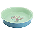 Wanda June Home by Miranda Lambert Breakfast Stoneware Round Pie Pan, 9”, Teal 1 thumbnail image