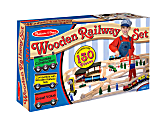Melissa & Doug Wooden Railway Set 1 thumbnail image