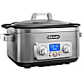 De'Longhi Livenza All-in-One Programmable Multi-Cooker - 6 Quart - CKM1641D - 7 Programmes - 1.50 gal - Cooking, Sauteing, Browning, Baking, Rice