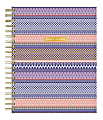 Blue Sky™ Trina Turk Daily/Monthly Wirebound Planner, 8" x 10", El Camino Real Stripe, January To December 2020, 117505 1 thumbnail image