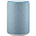 Amazon Echo (3rd Generation) Bluetooth Smart Speaker - Alexa Supported - Twilight Blue - 360° Circle Sound, Dolby Audio - Wireless LAN