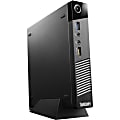 Lenovo ThinkCentre M93p 10AA002CUS Desktop Computer - Intel Core i5 i5-4570T 2.90 GHz - 4 GB DDR3 SDRAM - 500 GB HDD - Windows 7 Professional 64-bit upgradable to Windows 8 Pro - Tiny - Business Black 1 thumbnail image