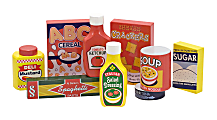Melissa & Doug Pantry Products 9-Piece Wooden Set