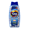 TUMS Smoothies Extra-Strength Antacid Tablets, Assorted Fruit Flavors, Container Of 250 Tablets