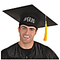 Amscan Giant Graduation Cap, One Size, Black 1 thumbnail image