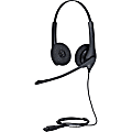 Jabra BIZ 1500 Headset - Quick Disconnect - Wired - Over-the-head - Binaural - Supra-aural - Noise Cancelling MicrophoneTAA Compliant 1 thumbnail image
