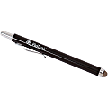 ReTrak Retractable Black Stylus - Capacitive Touchscreen Type Supported - Metal, Fabric - Black - Smartphone, Tablet Device Supported 1 thumbnail image