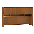 Bush Business Furniture Northfield Credenza Desk Hutch, 60"W, Dakota Oak, Standard Delivery
