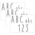 Eureka 4" Deco Letters, A Close-Knit Class Simple Print, 246 Letters Per Pack, Set Of 3 Packs 1 thumbnail image