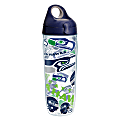 Tervis NFL All-Over Water Bottle With Lid, 24 Oz, Seattle Seahawks