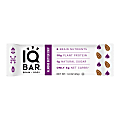 IQ BAR Brain Fuel Protein Bars, Almond Butter Chip, 1.6 Oz, Box Of 24 Bars