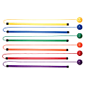 Champion Sports Twirl & Jump Baton Set - Green, Orange, Purple, Red, Royal Blue, Yellow