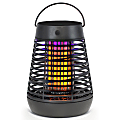 PIC® Flickering Flame Solar Portable Bug Zapper Insect Killer Torch Lantern, Black 1 thumbnail image