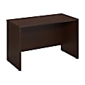 Bush Business Furniture Components Elite Desk Credenza, 48"W x 24"D, Mocha Cherry, Premium Installation