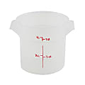 Cambro Food Storage Container, 1 Qt, Clear 1 thumbnail image