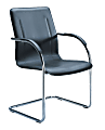 Boss Office Products Side Chairs, Black/Chrome, Set Of 4