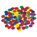 Learning Advantage Transparent Counters, 3/4", Assorted Colors, Grades K-8, Set Of 1,000 Counters