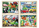 Melissa & Doug 12-Piece Jigsaw Puzzle Set 1 thumbnail image