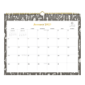 2025 Day Designer Monthly Wall Calendar, 15” x 12”, Pressed Floral Cream, January 2025 To December 2025 1 thumbnail image