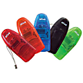 Ativa® Memory Card USB Drive, Secure Digital™ / MultiMediaCard™, Assorted Colors (No Color Choice) 1 thumbnail image