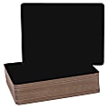 Flipside Black Chalk Board Class Pack, 9 1/2" x 12", Black, Pack Of 24