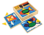 Melissa & Doug Beginner Pattern Blocks 1 thumbnail image