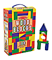 Melissa & Doug 100 Wood Blocks Set