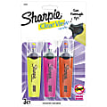 Sharpie Highlighter, Clear View Highlighter with See-Through Chisel Tip, Tank Highlighter, Assorted, 3 Count 1 thumbnail image