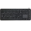 Delton M70 Medical Grade Airtight Waterproof USB Backlit Computer Keyboard And Touchpad, Black 1 thumbnail image