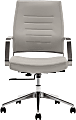 StyleWorks Milan Ergonomic Mid-Back Chair, Pewter 1 thumbnail image
