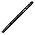 Sharpie® Pens, Fine Point, 0.8 mm, Gray/Black Barrel, Black Ink