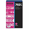 Epson 748 Original High Yield Inkjet Ink Cartridge - Magenta - 1 Pack - 4000 Pages 1 thumbnail image