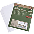 SKILCRAFT® 100% Recycled Inkjet/Laser Shipping Labels, Rectangle, 2" x 4", White, 10 Sheets Per Pack, Box Of 25 Packs (AbilityOne 7530-01-578-9293)