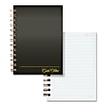Ampad Gold Fibre Designer Personal Pocket Notebook, 5" x 7", 100 Sheets, Burgundy