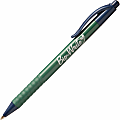 SKILCRAFT® Bio-Write® Retractable Pens, Fine Point, Blue Ink, Pack Of 12 (AbilityOne 7520-01-578-9301) 1 thumbnail image