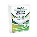 CleanRest Mattress Encasements, Twin, 75”L x 39”W x 15”D, White, Case Of 3 Encasements 1 thumbnail image