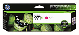 HP 971XL Magenta High-Yield Ink Cartridge, CN627AM 1 thumbnail image