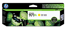 HP 971XL Yellow High-Yield Ink Cartridge, CN628AM 1 thumbnail image