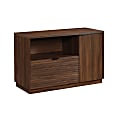 Sauder® Englewood 47"W Lateral 1-Drawer Filing Cabinet Credenza, Spiced Mahogany