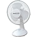 Brentwood Kool Zone F-9DW 9" Oscillating Desk Fan - 228.6 mm Fan Diameter - 2 Speed - Oscillating 1 thumbnail image